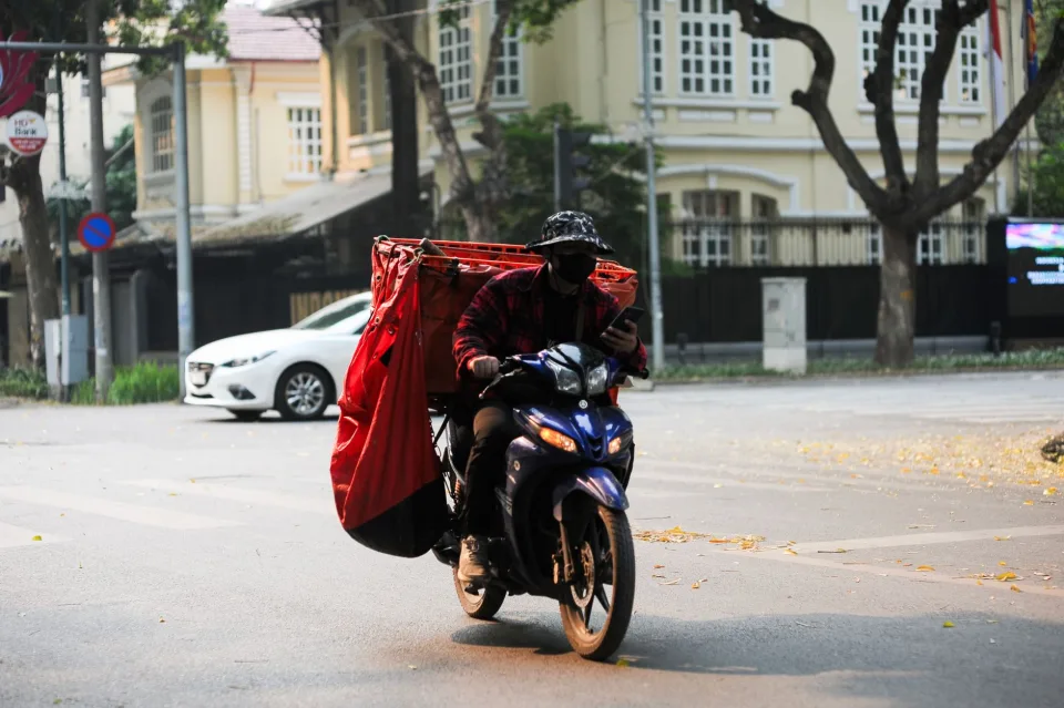 Tài xế đón khách tận nơi